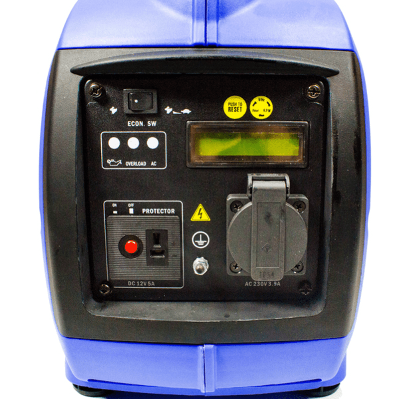 Generador inverter a gasolina manual 2000W 4,5 lt HYD2000I Hyundai